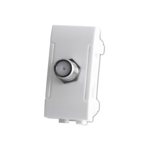 [Presa SAt femmina diretta 1 modulo INT-LGT bianco] 825B