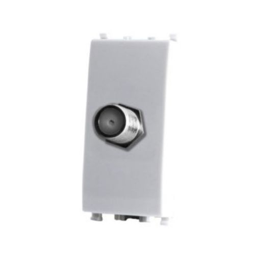 [Presa SAt femmina diretta 1 modulo VMR-PLN bianco] 625B