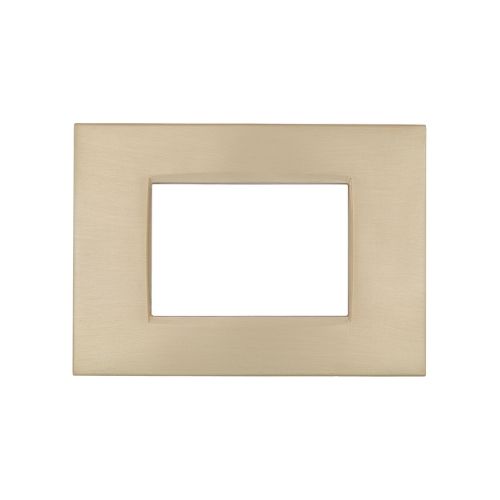 [6970597460072 - Placca 3P metallo AIR oro spazzolato] CBM7003-7
